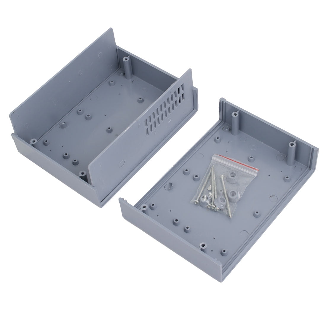 unique bargains 165mmx120mmx68mm dustproof junction box diy terminalunique bargains 165mmx120mmx68mm dustproof junction box diy terminal connection enclosure gray image 1 of 3